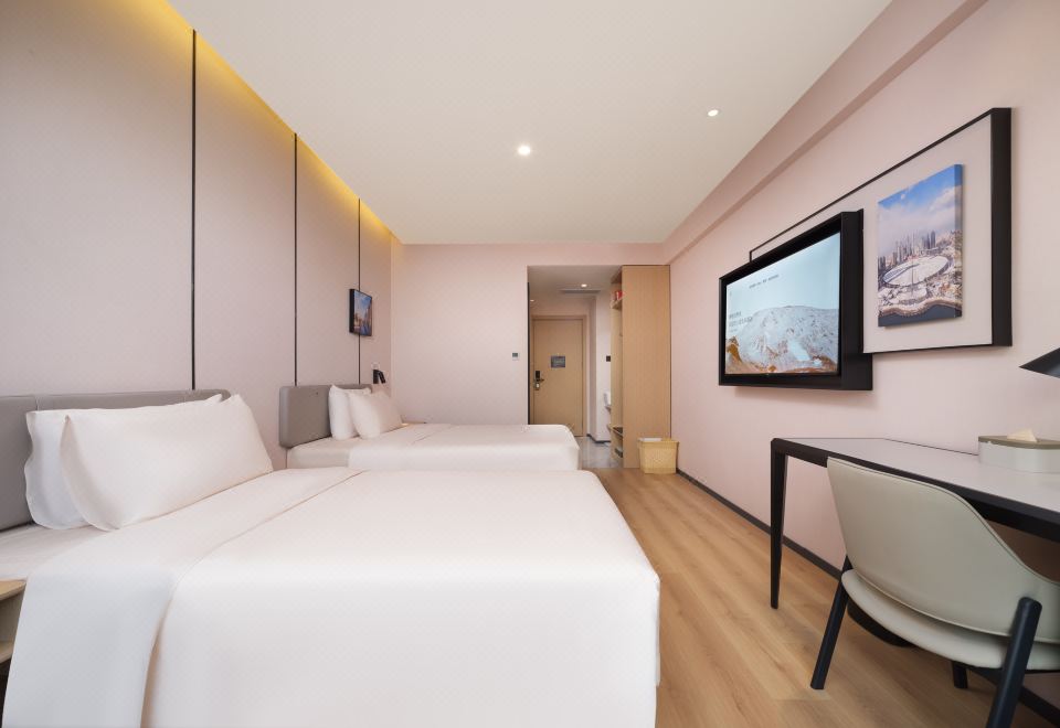 幾木海景家庭房（冰箱+手機投屏+智控+飄窗賞海）