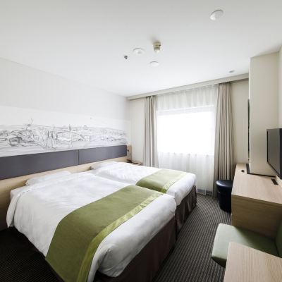 標準雙床房- 吸煙 新大阪江阪東急REI飯店優惠