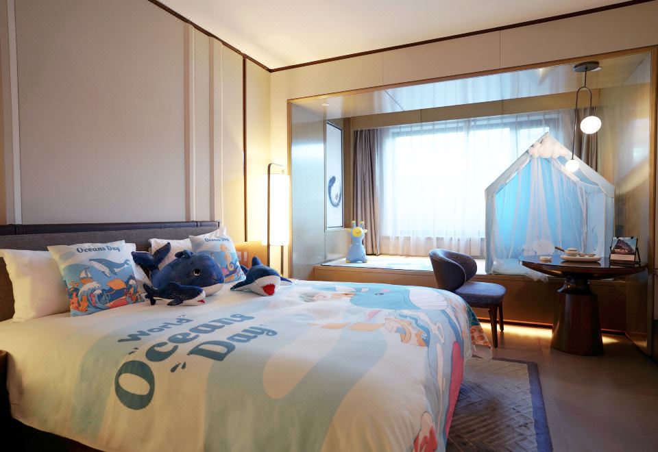 主题亲子房【智能客控?金可儿床垫?TOTO浴缸】