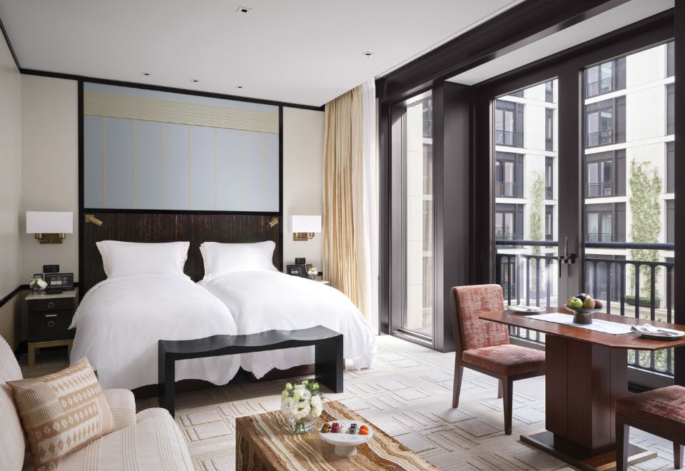 豪华双单人床房