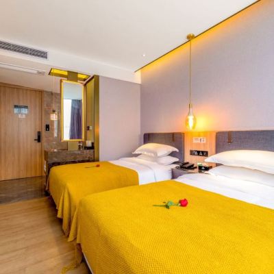 豪華雙床房 梅里酒店（深圳桃園地鐵站店）優惠