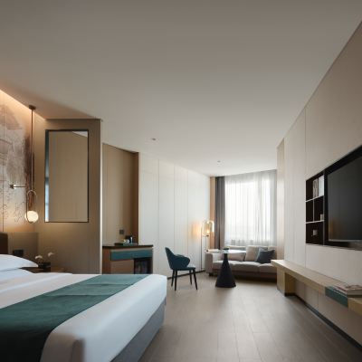 酣睡好眠｜大床房+靜音隔音玻璃+商務辦公套組 桂林灕江泊雅飯店（兩江四湖東西巷店）優惠