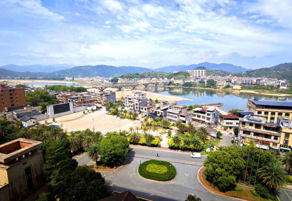 江景标准双床房