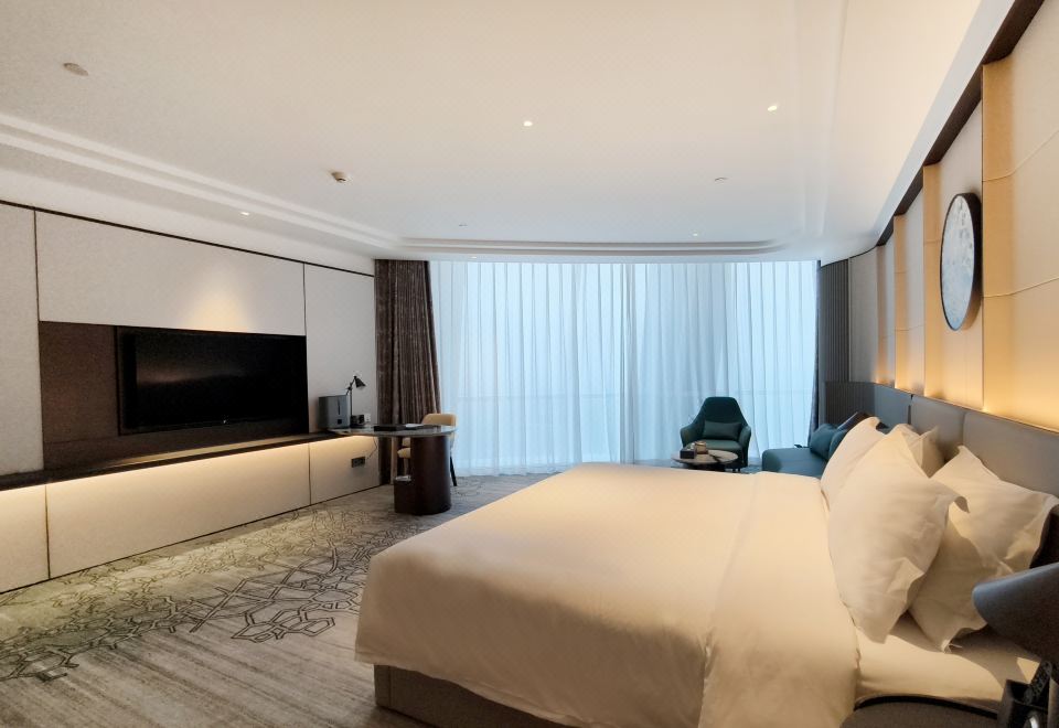 云邸·行政大床房｜百米城景+氧吧蛋+胶囊机+空气机