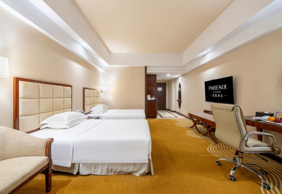 行政湖景雙床房