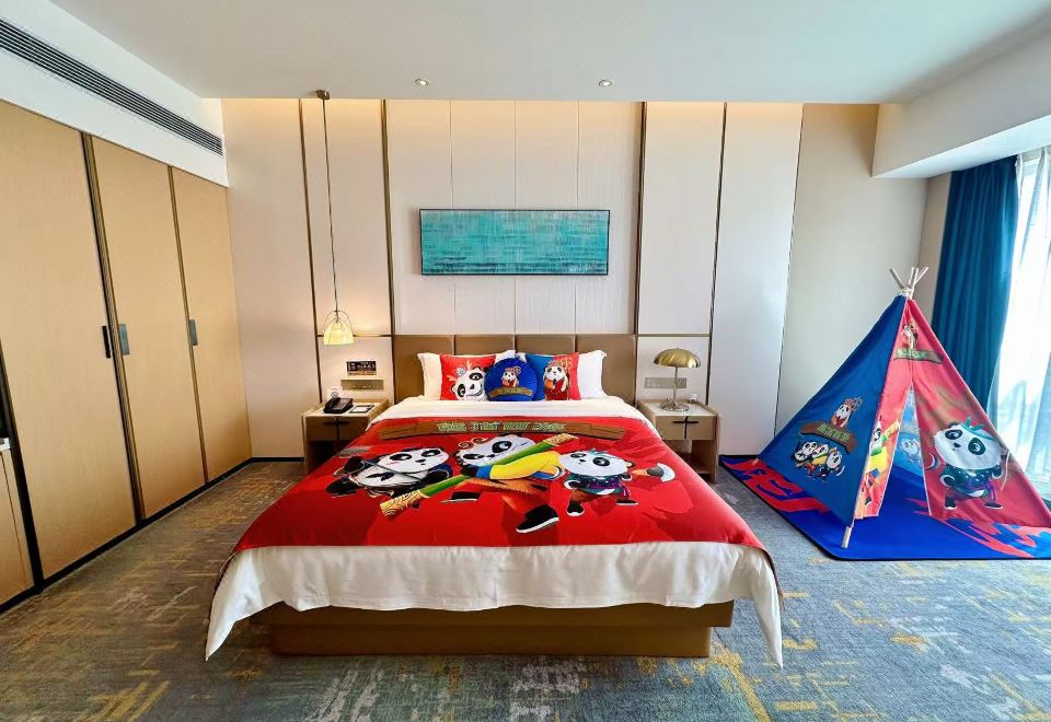【熊貓西游】親子大床房