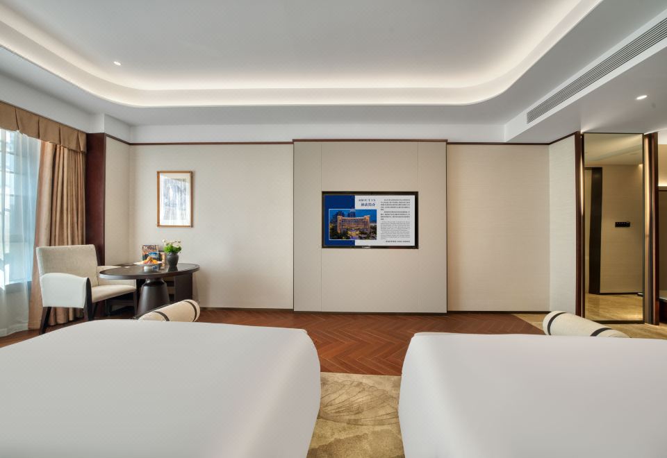 ZhouShan CaiFu HotelDeluxe 2-bed Room