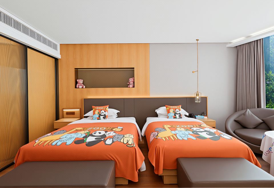 動物園主題親子房