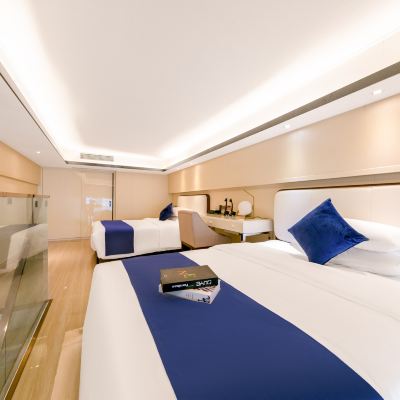 優享雙床房 朋來澳斯特公寓（陽江高鐵站金融中心店）優惠