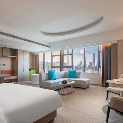 星空塔景商務套房 美豪麗致飯店（廣州塔琶洲會展中心店）優惠