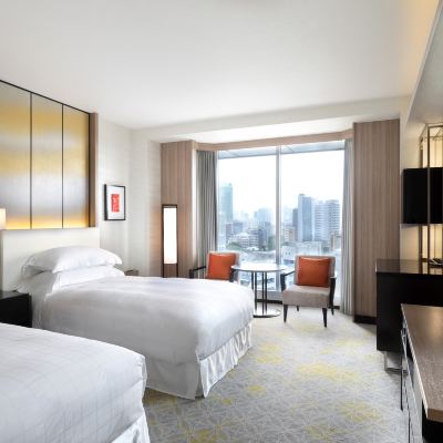 プレミアムフロア THE CLUB デラックスツイン クラブラウンジアクセス付き シェラトン都ホテル東京 クーポン