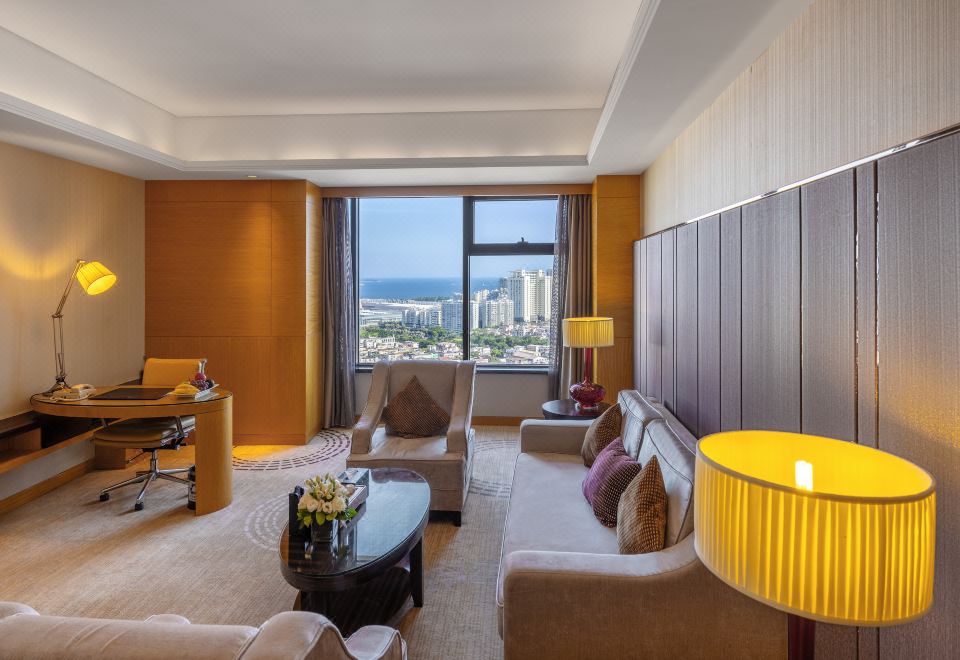 豪華海景套房（一房一廳落地窗觀海景+浴缸）