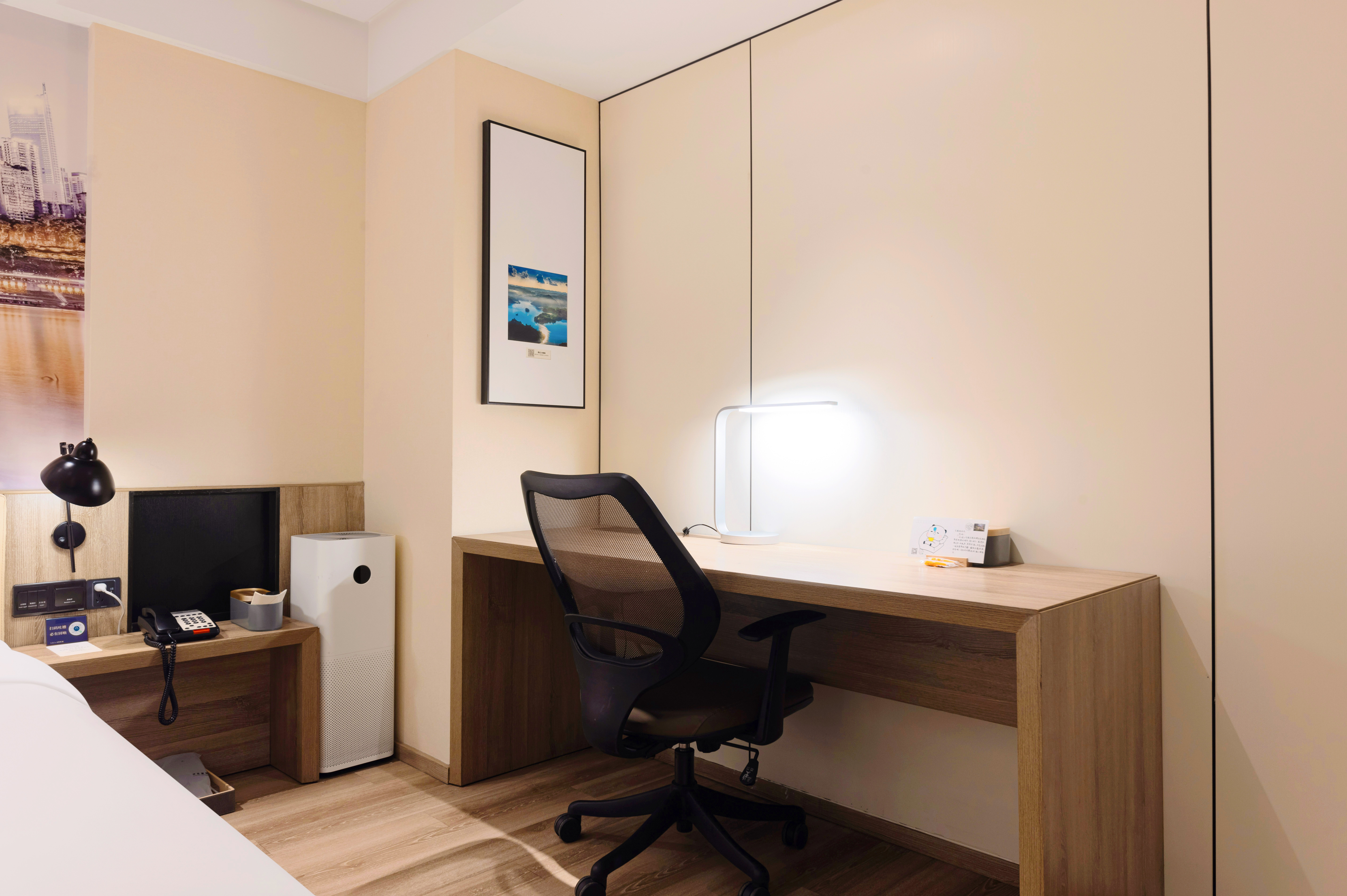 雅致大床房（LaiFen吹风+空气净化器）