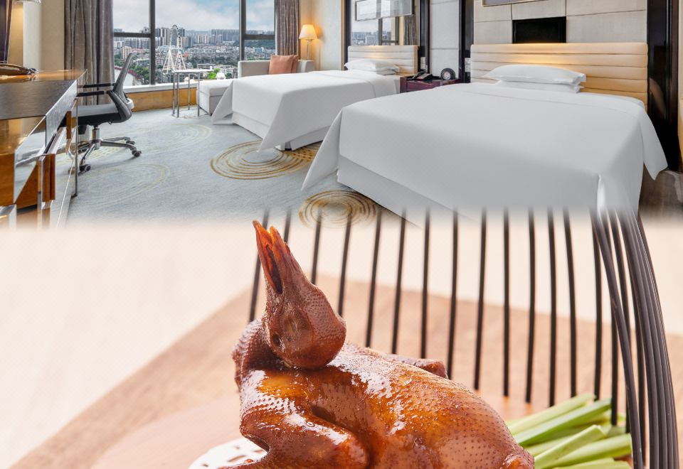 豪华江景双床房