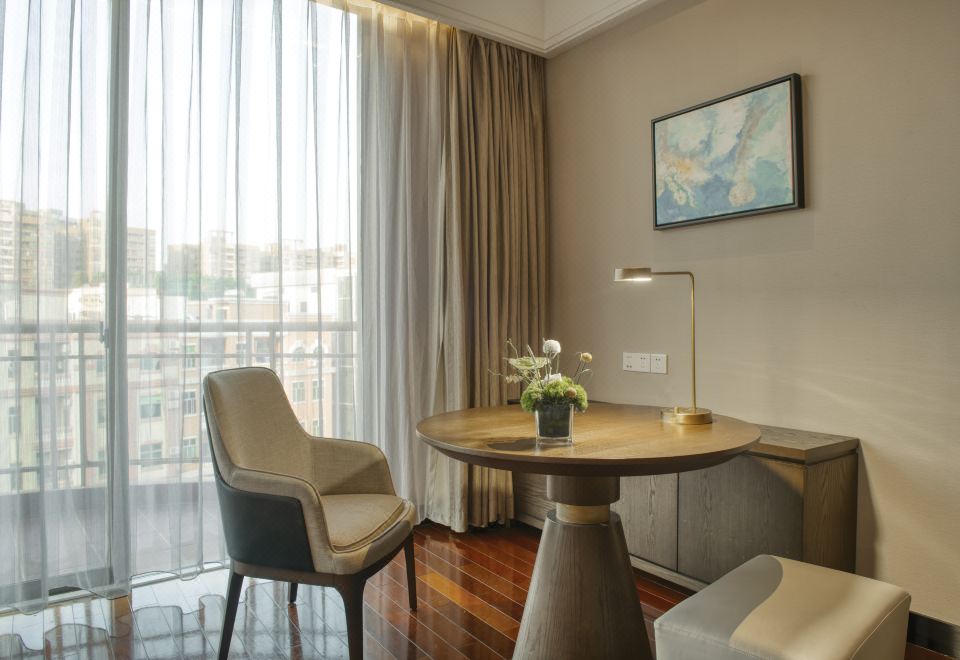 城市景观高级双床房（附楼）