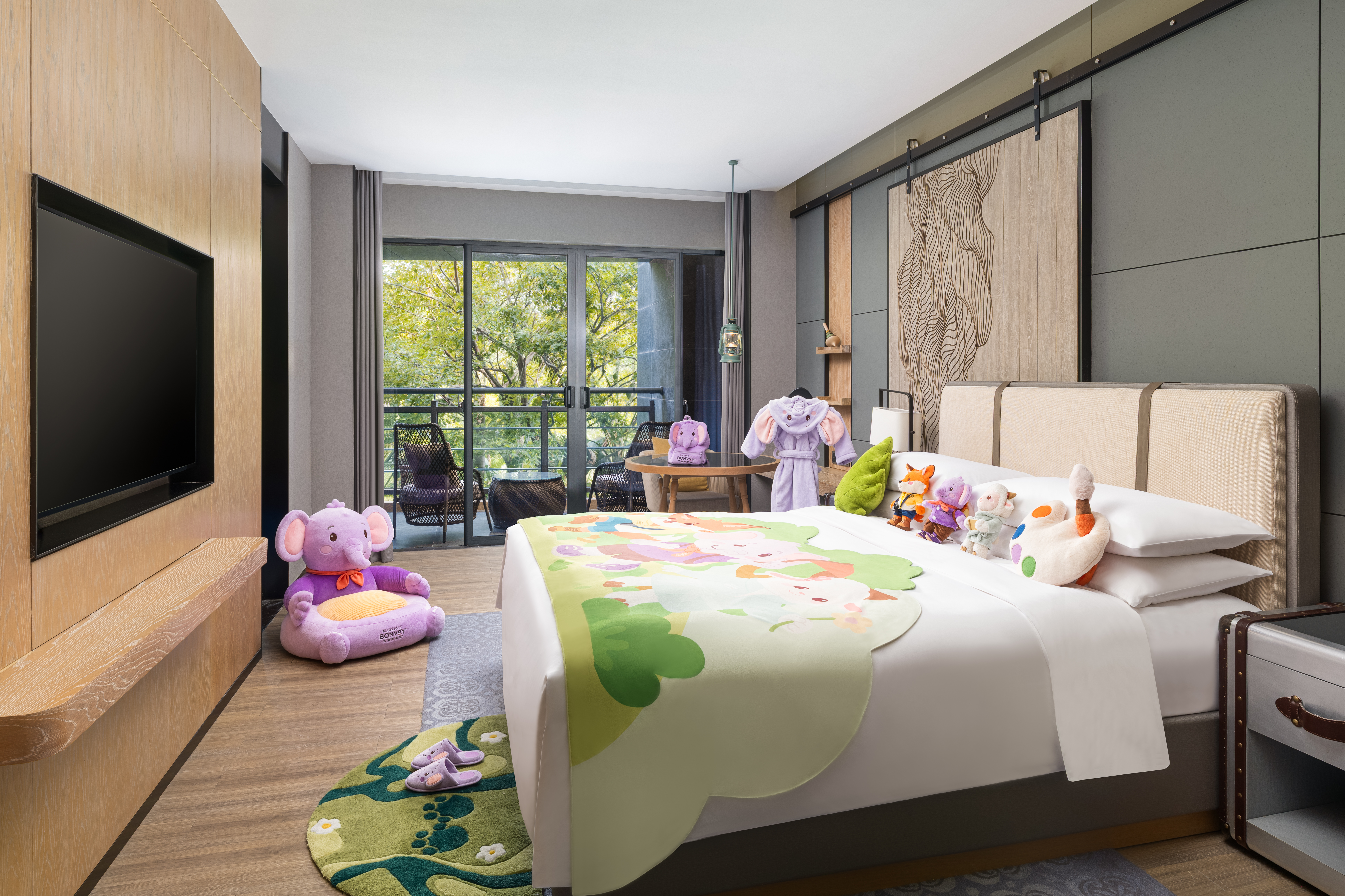 豪友团亲子大床房