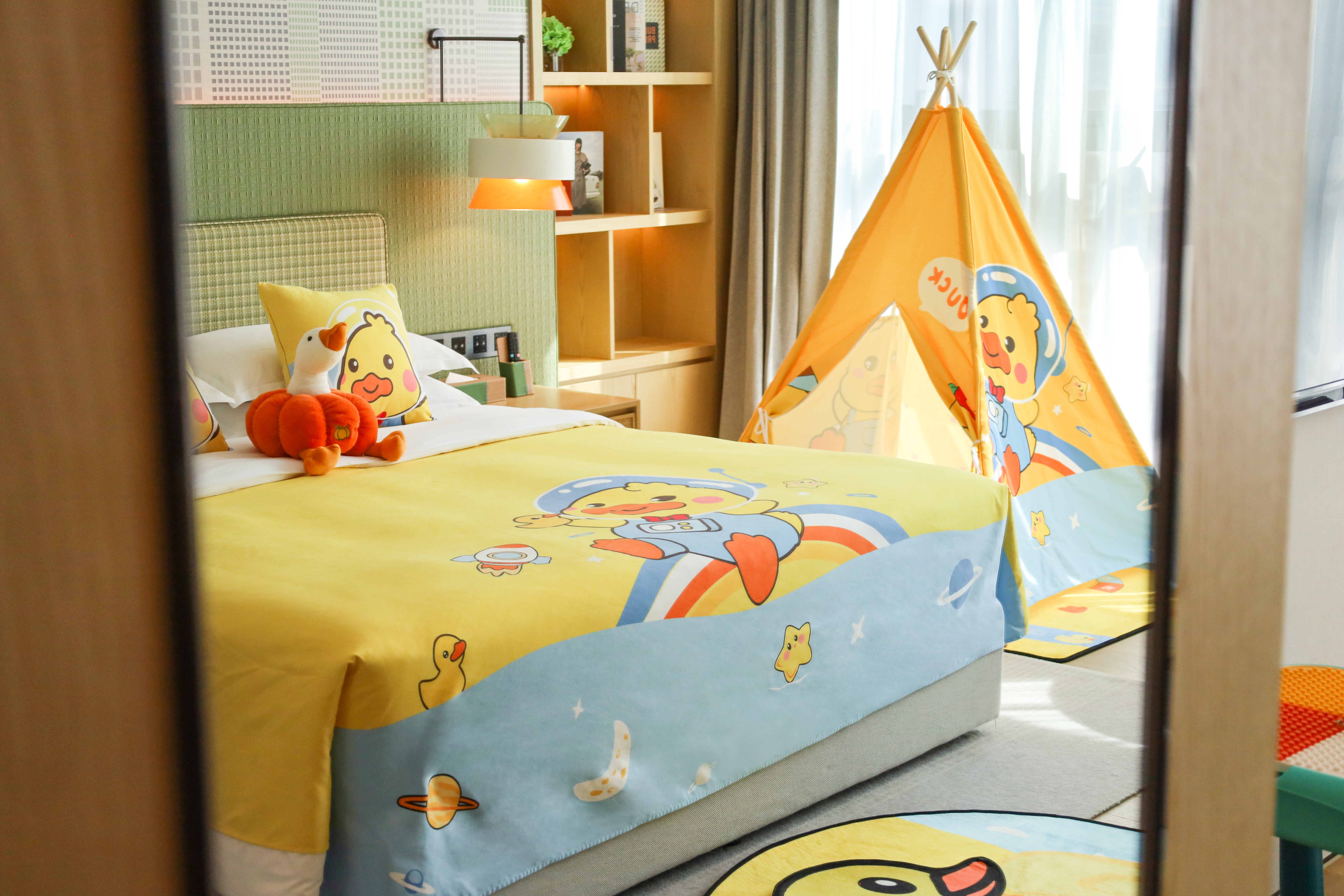 【小黄鸭的假日】亲子主题套房
