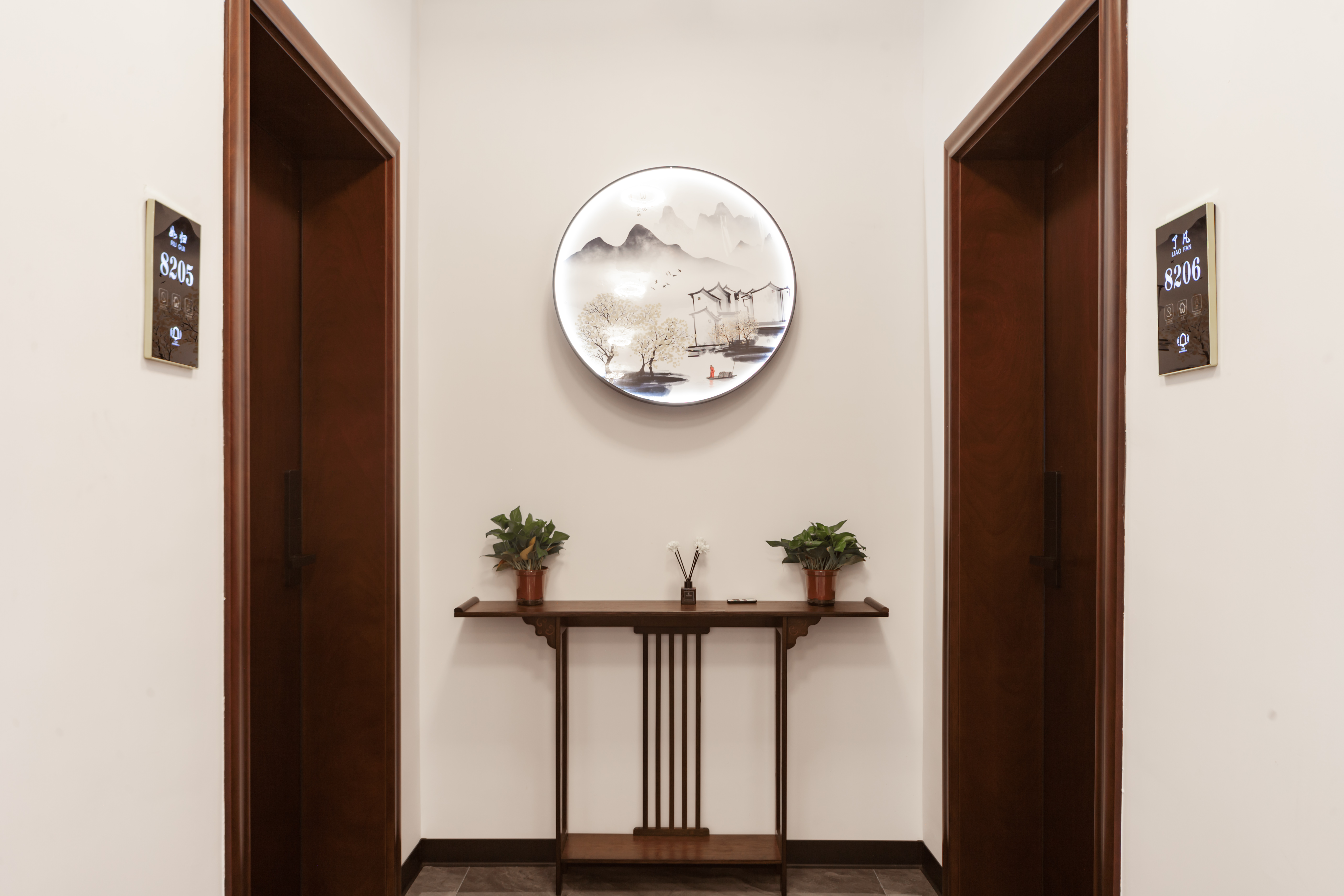 轻奢智能影视双床房（地暖）