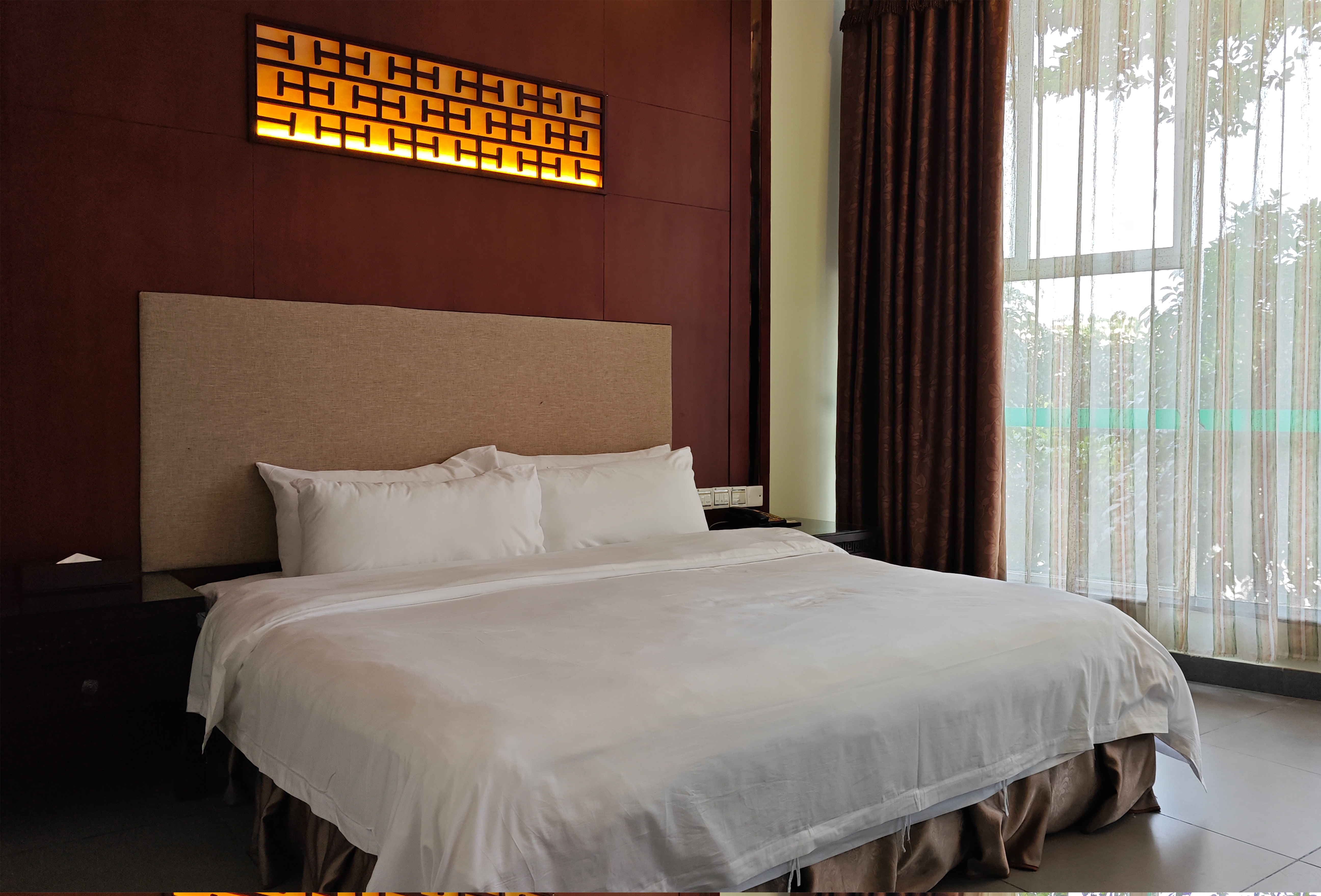 标准大床房|独立温泉池