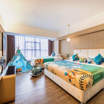 海底縱隊親子房 珠海拱北口岸嘉麗城景酒店優惠