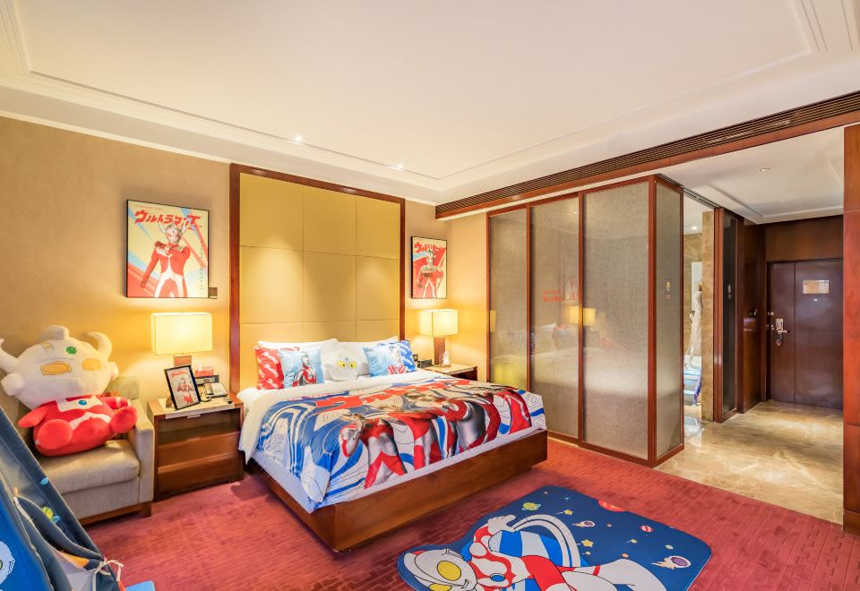 奥特曼主题大床房