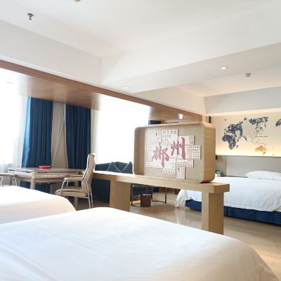 家庭套房（睡眠愜意+小童空間） 凱里亞德酒店（郴州北湖公園店）優惠