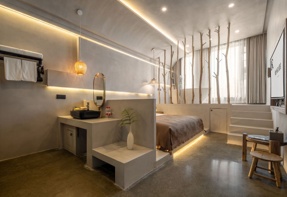 北歐浪漫浴缸房