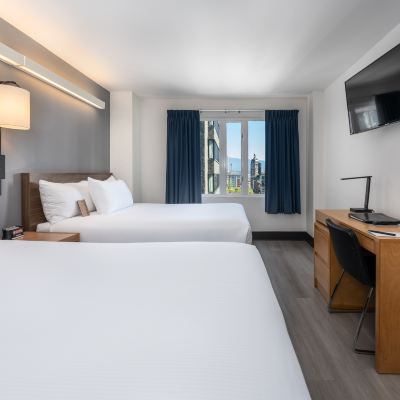 Two Double Beds, Private Bathroom YWCA Hotel Vancouver Promo Code