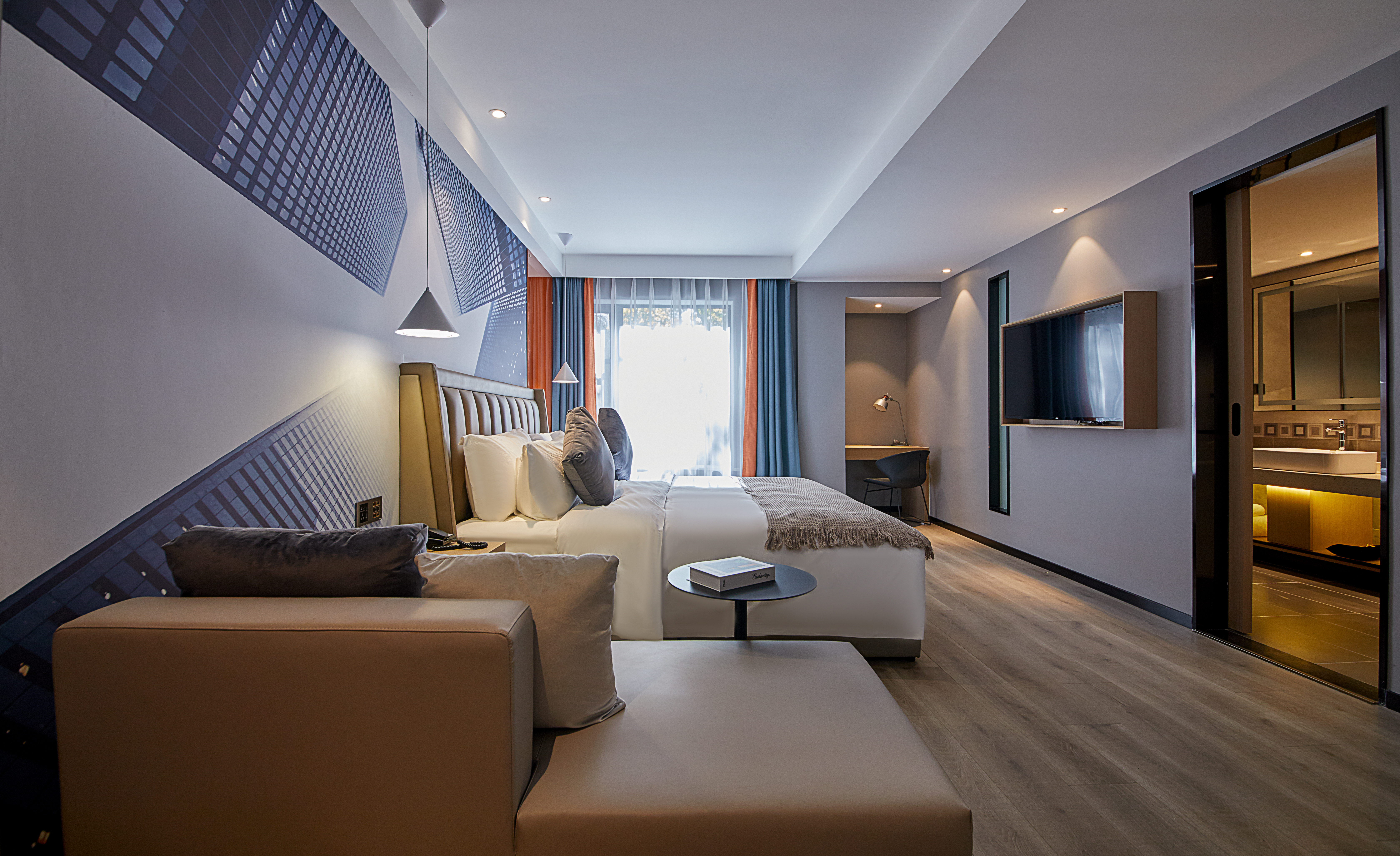 致雅大床房（超大衞浴化粧间+零压记忆床垫+智能客控）