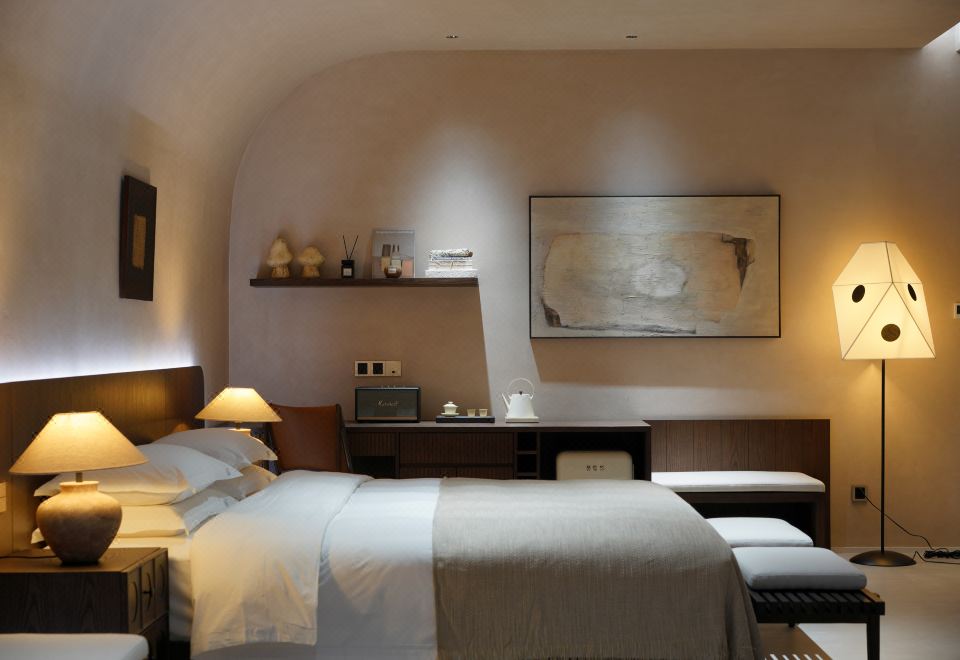 淇奧｜花園庭院特大床房「馬歇爾音響+戴森吹風機」