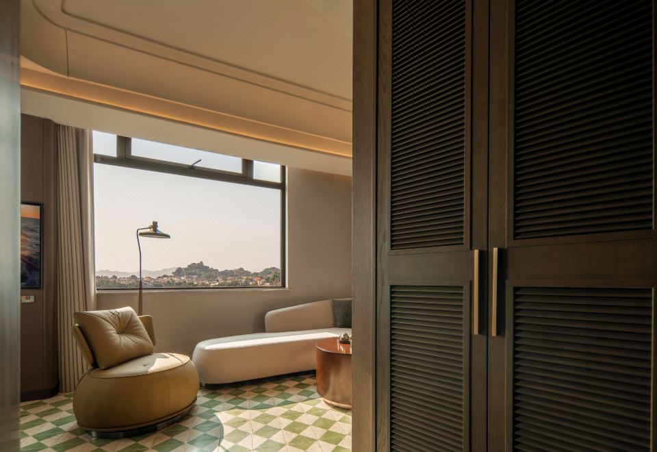 鼓浪嶼一線海景大床房（花磚風情）