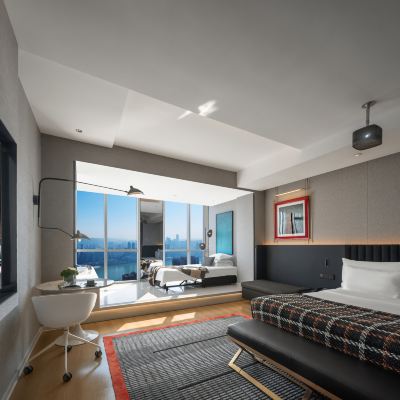 180度江景家庭房 ISEYA浮雲·高空江景酒店（重慶解放碑店）優惠