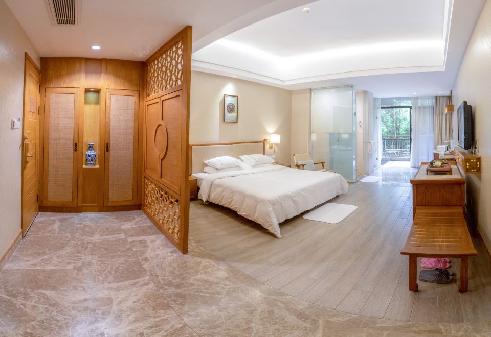 私汤别院-户外庭院-私汤泡池-认证水质温泉水