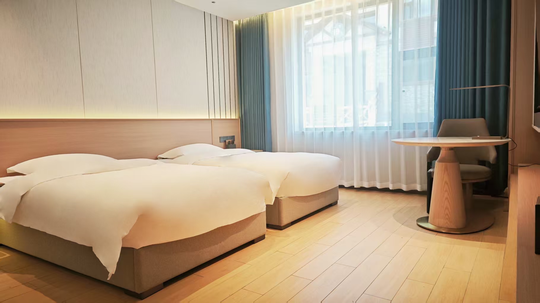 Hongfu Lake Kanas Resort森野云栖?豪华双床房【夜观星河】【天镜栖云】