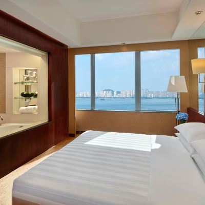 精緻景觀套房（獨立休閒區域） 廈門泛太平洋大飯店優惠