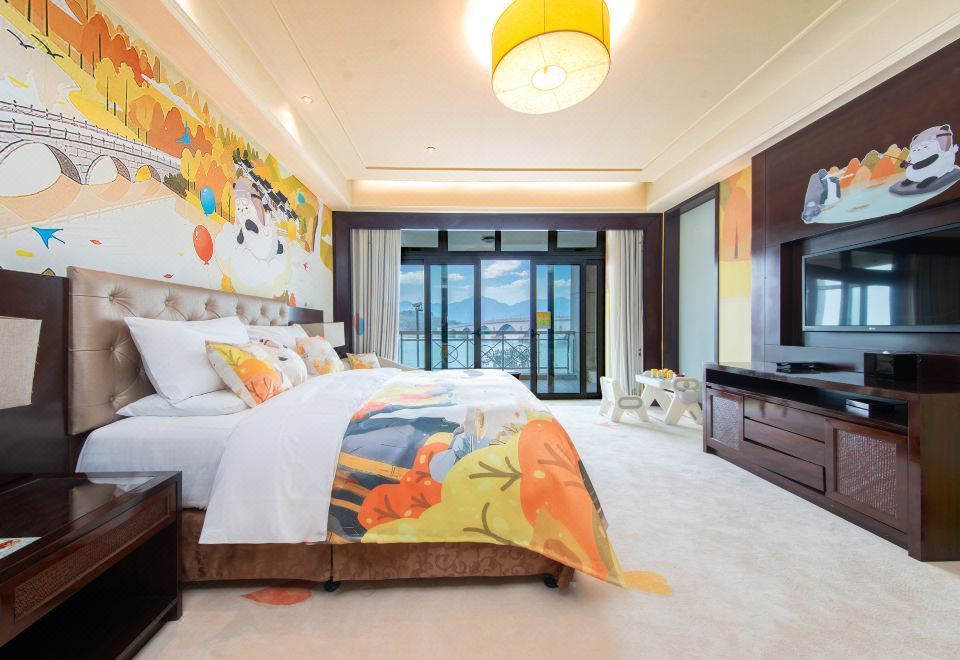 豪华杉林寻趣湖景家庭套房