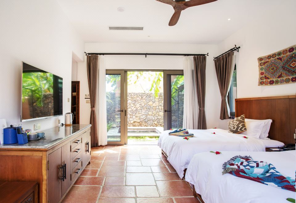 摩洛哥紅房別墅雙床房