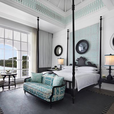 綠松石套房，1張特大床，海景，陽台 富國島翡翠灣JW萬豪度假酒店優惠