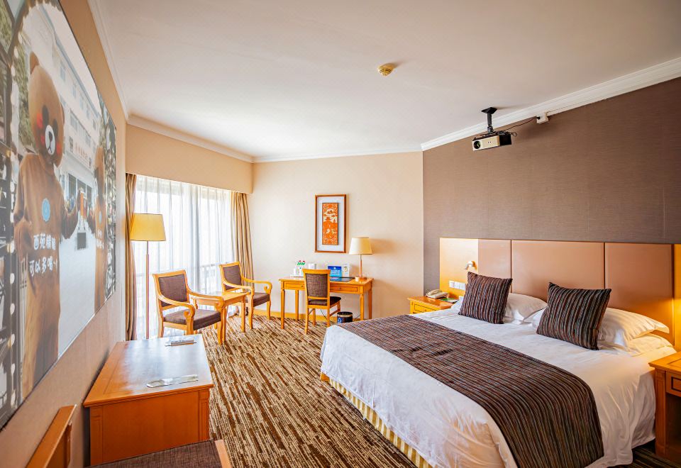 巨幕畅想影音大床房（高清大屏+畅看VP影片）