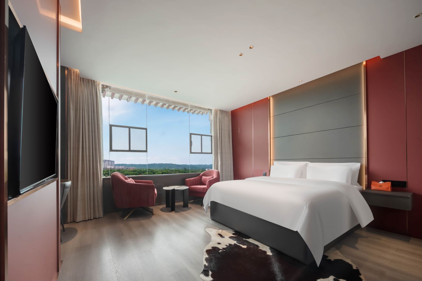 Modern European-Style Room - with View (Double bed) (Floor heating)