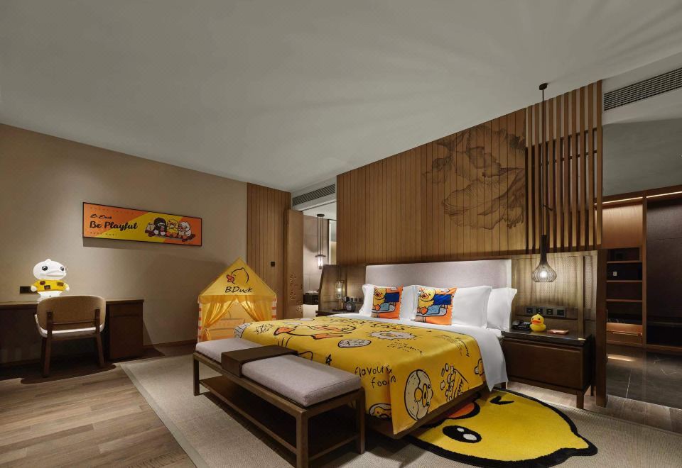 B.Duck小黃鴨親子大床房