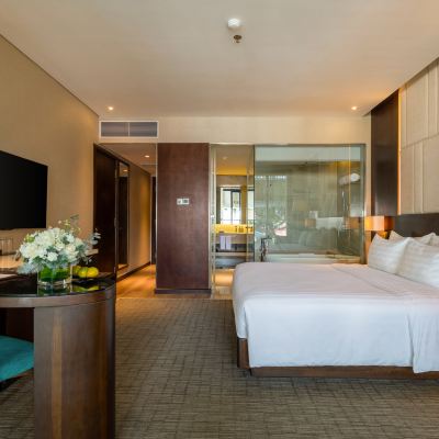 河景尊貴豪華雙人或雙床間 峴港新東方飯店優惠