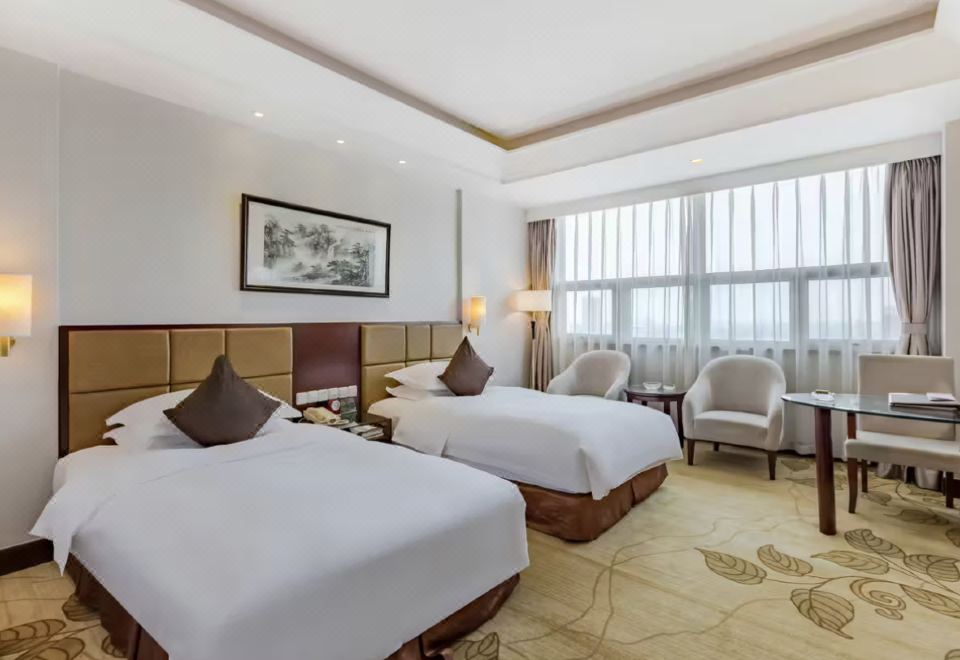 空气清新双床房