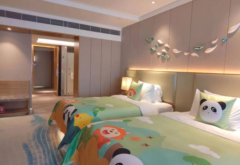 動物派對親子雙床房
