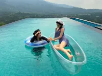Qixian Miaoshan Shuyan Onsen Villa 360° Wild Luxury Private Hot Spring Resort Guesthouse فنادق في باوتينغ