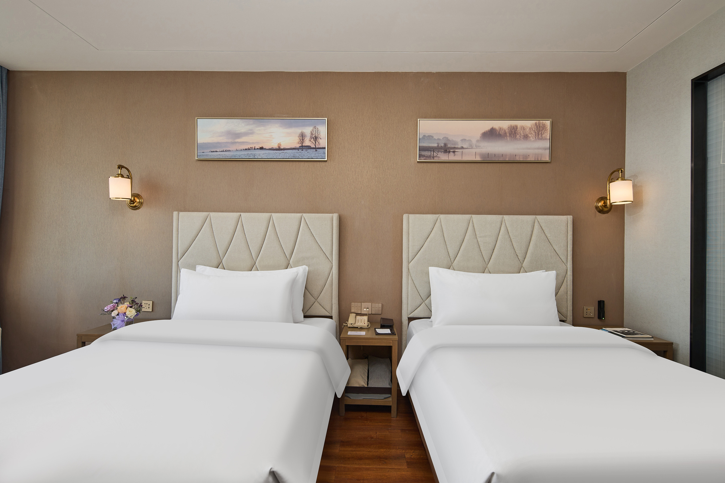 观前街景双床房（可投屏液晶电视）