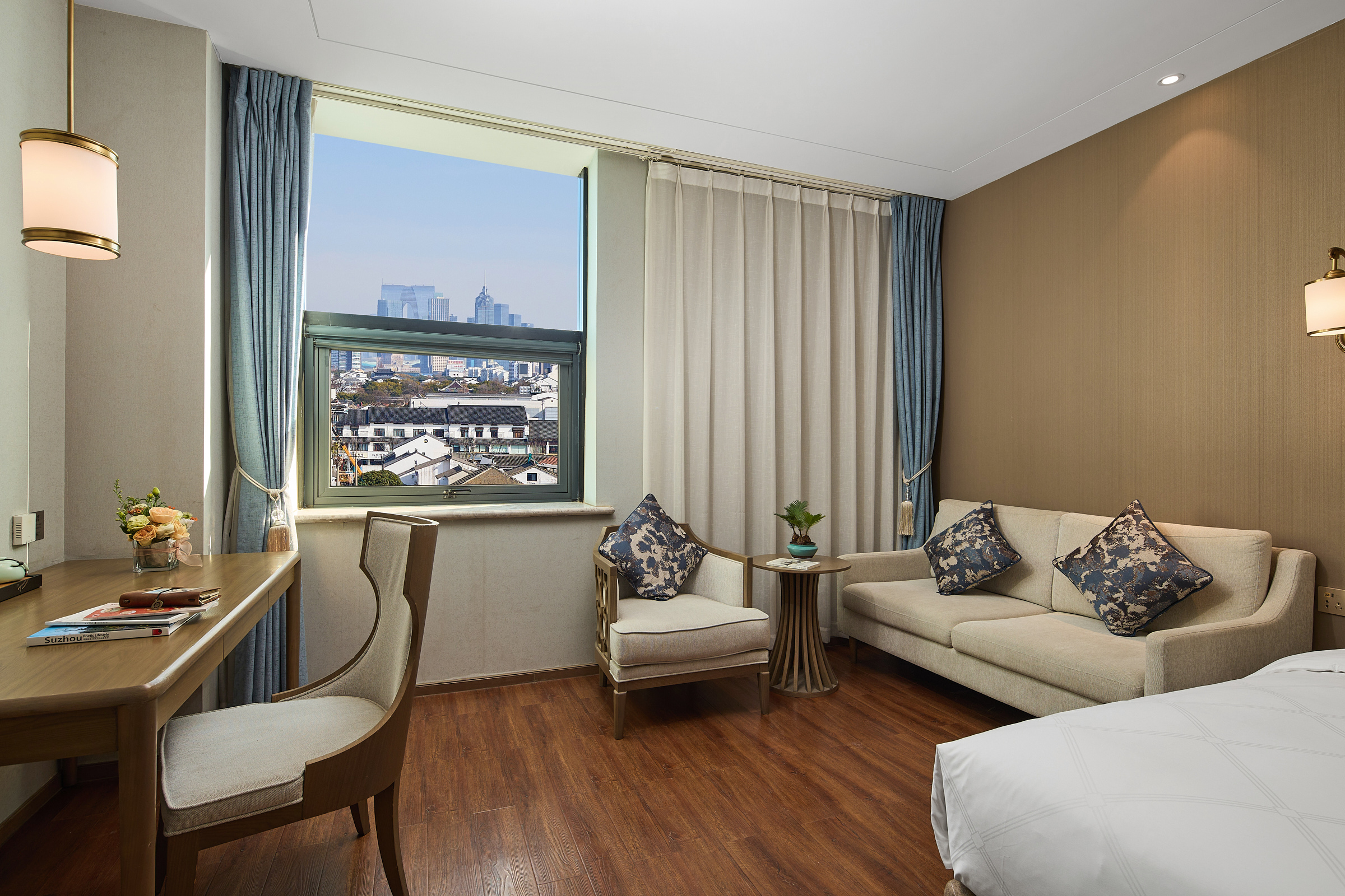 Arula·富宫尊享双床房（可投屏液晶电视）