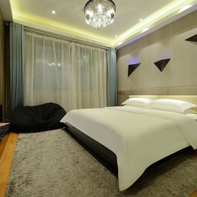 韓式混搭豪華大床房 中山愛百得藝術酒店優惠