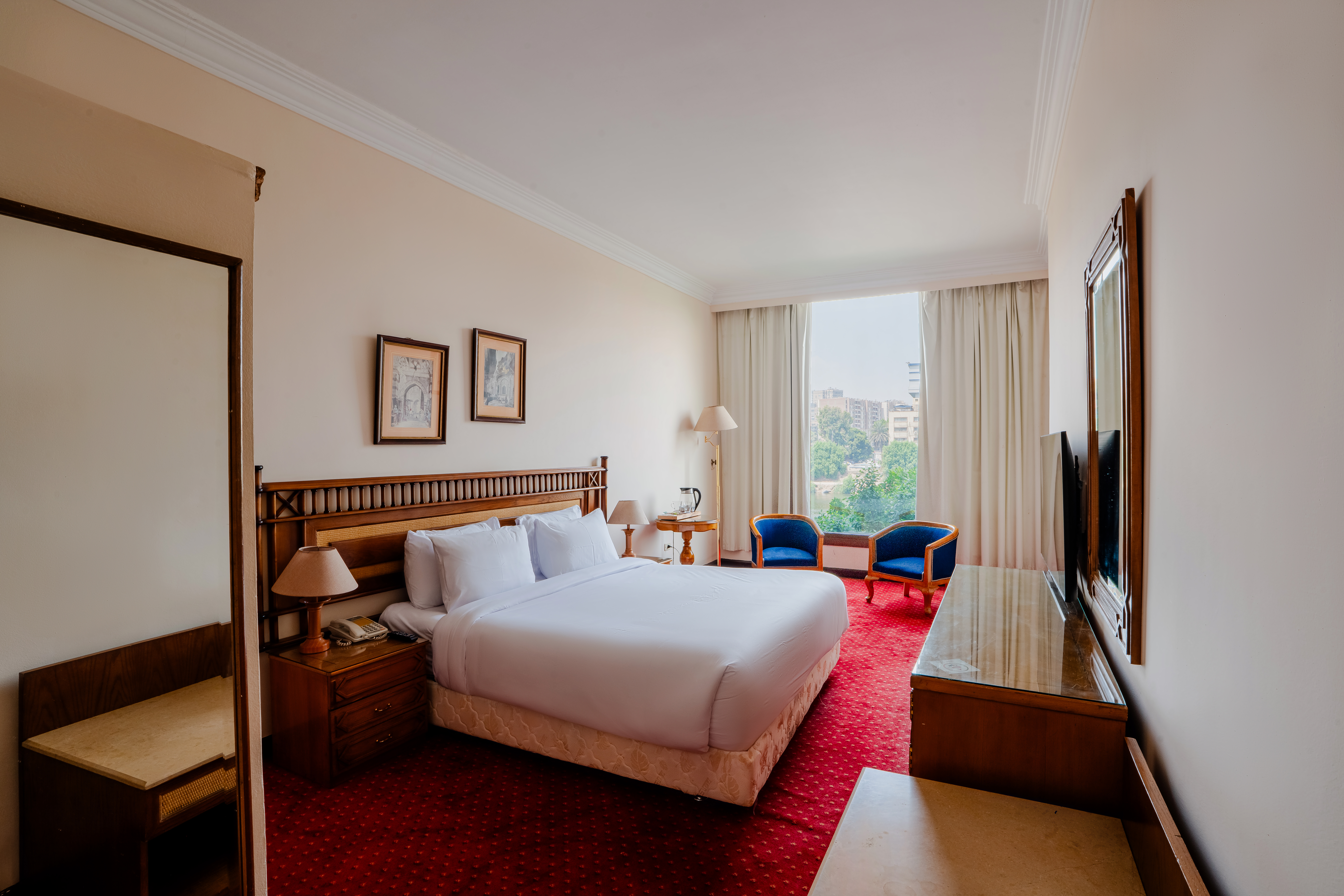 尼罗河景标准双床房