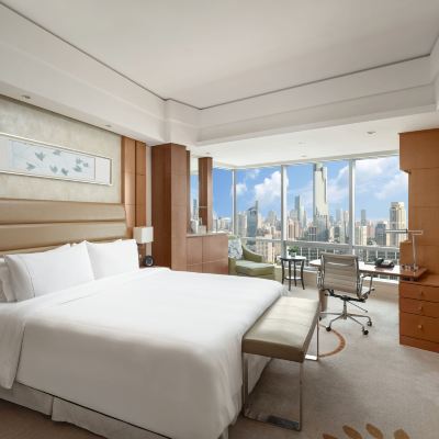 豪華景觀大床房·覽魅力山景 南京金茂威斯汀大飯店優惠